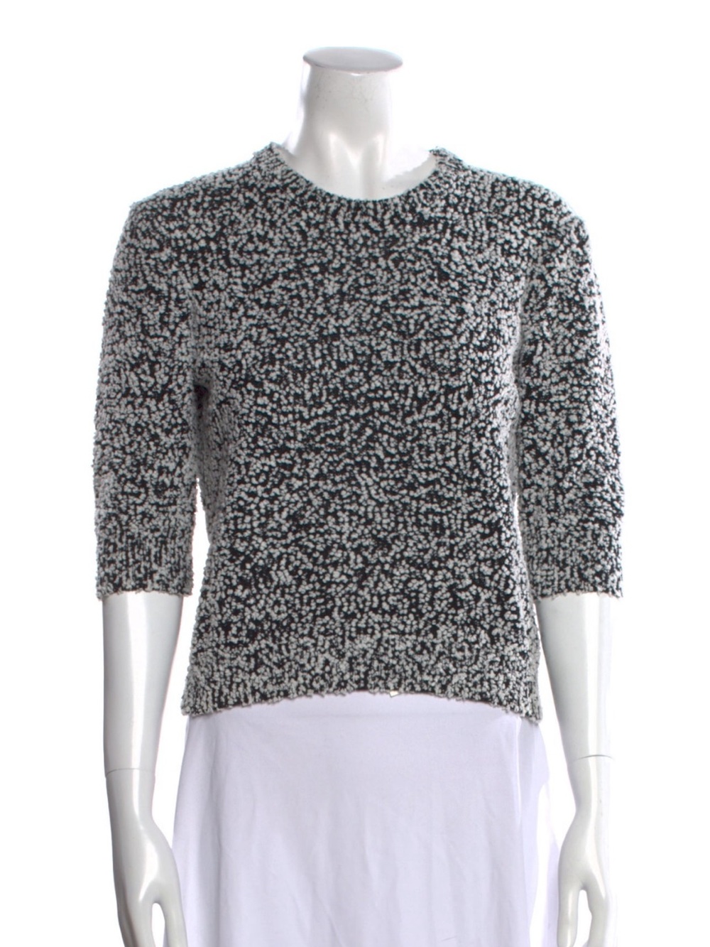 Carven Cropped Sweater Size L